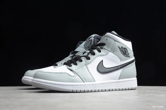 1 Smoke Mid Jordan Grey 554724-092 AIR Light 0715